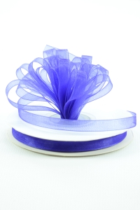 Organza Ribbon , Purple Haze, 3/8 Inch x 25 Yards (1 Spool) SALE ITEM